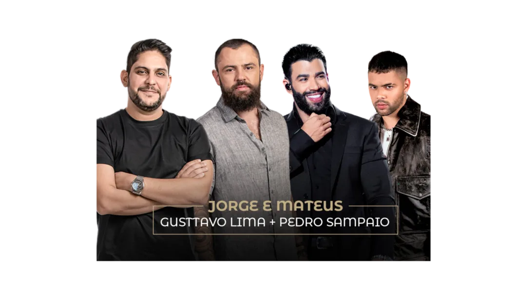 Gusttavo Lima promove 'Festival Buteco' com Jorge & Mateus e