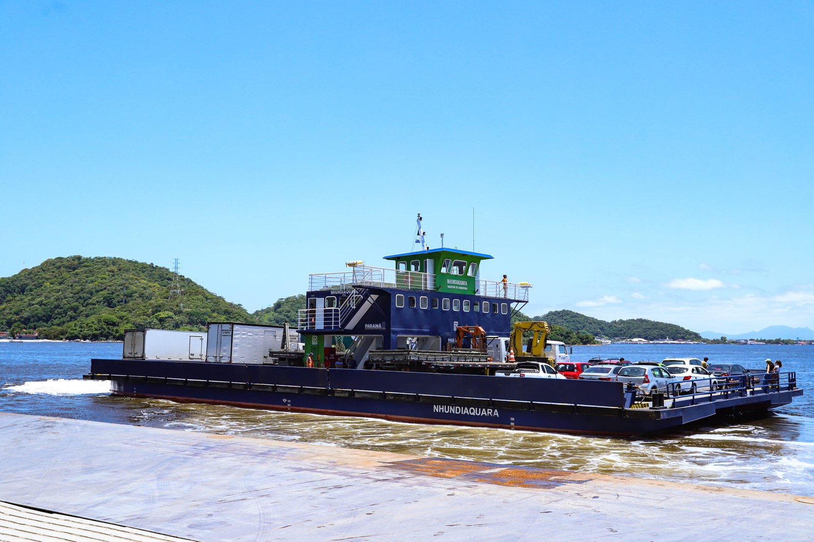 Ferry boat de Guaratuba tem resultado do edital homologado - Foto: Rodrigo Felix Leal/SEIL