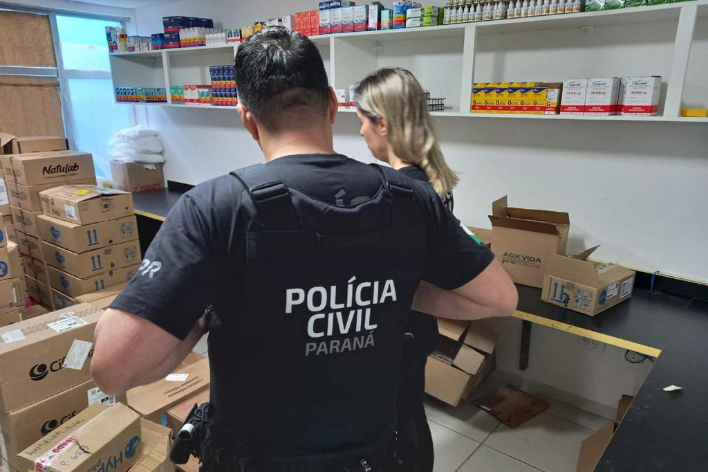 Com apoio da Sesa, PCPR mira empresa que fraudou licitação de medicamentos Com apoio da Sesa, PCPR mira empresa que fraudou licitação de medicamentos - Foto: PCPR