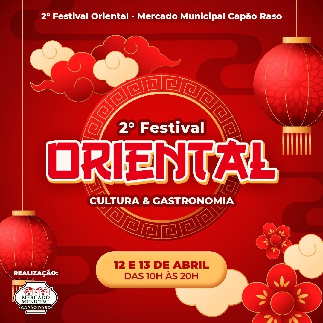 Com gastronomia, apresentações e produtos temáticos, Festival Oriental começa nesta sexta em Curitiba.