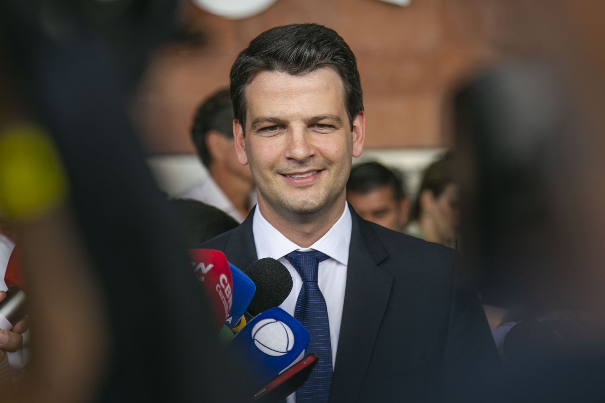 Solenidade de posse dos vereadores, vice-prefeito e do prefeito eleito Eduardo Pimentel. Curitiba, 19/12/2024. Foto: Pedro Ribas/SMCS