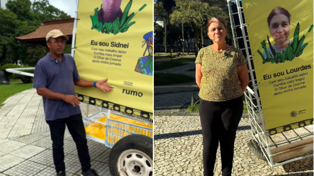 Festival Internacional de Curitiba firma parceria com Instituto Reciclajuda. Conheça as histórias de Sidnei e Lourdes – Cred Reprodução Festival Internacional de Curitiba firma parceria com Instituto Reciclajuda. Conheça as histórias de Sidnei e Lourdes - Cred Reprodução