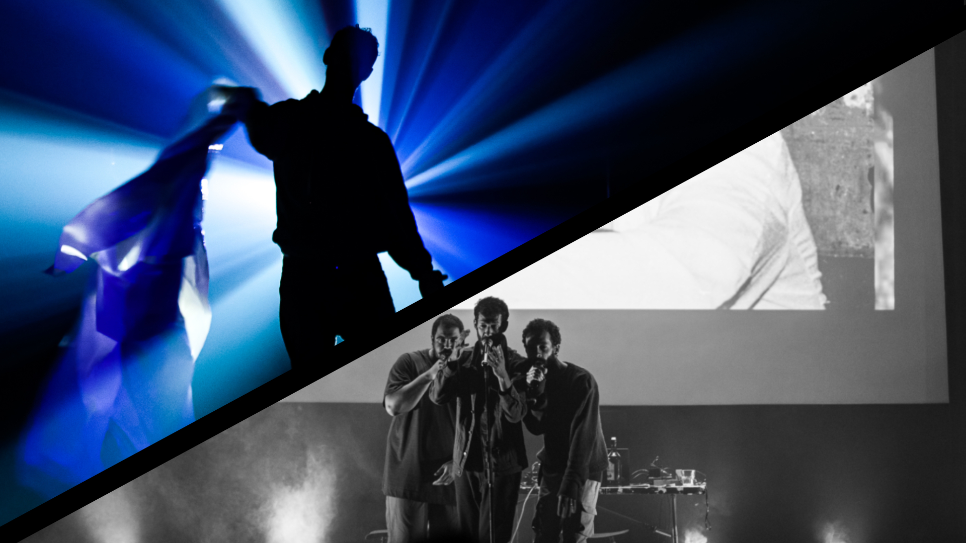 Estudo N°1 Morte e Vida e Estudo Nº 2 Miró, do Grupo Magiluth, em cartaz na CAIXA Cultural Curitiba (Créd