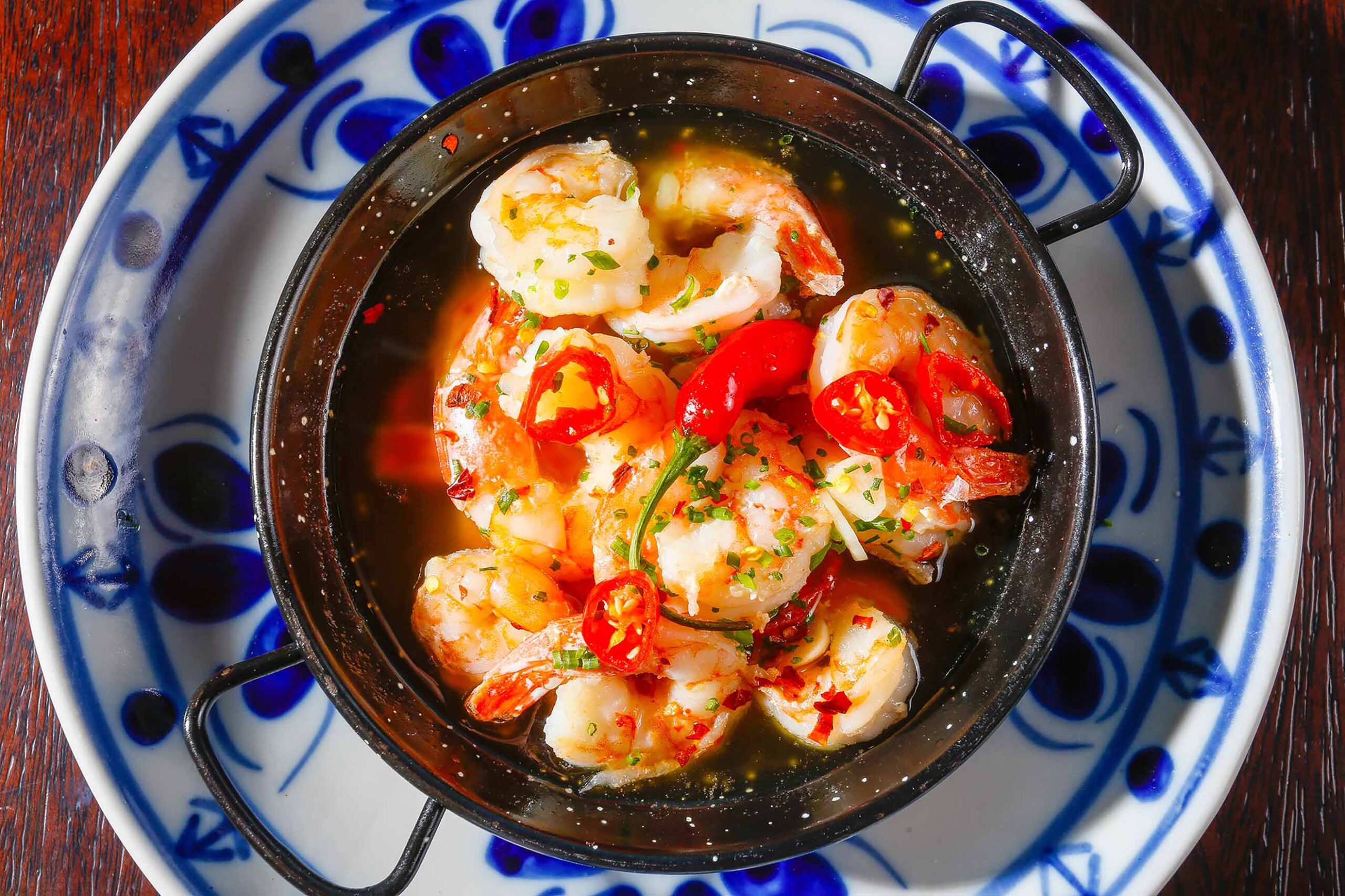 Camarao Pil Pil - foto Valterci Santos