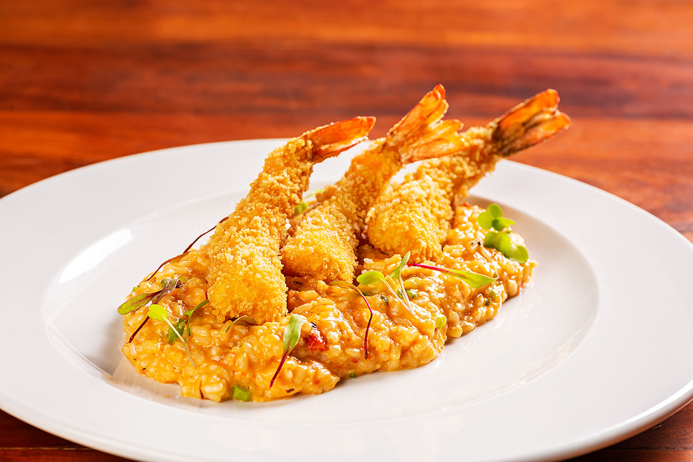 Risoto de moqueca com camarao empanado - foto Rodrigo Pierrot (1)