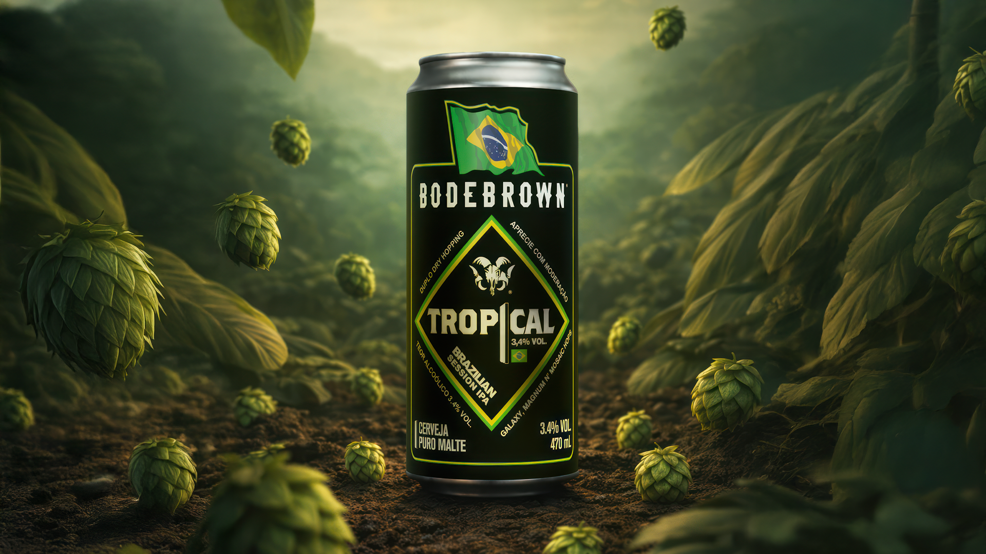 Tropical - cerveja que sera vendida no Brasil e Reino Unido