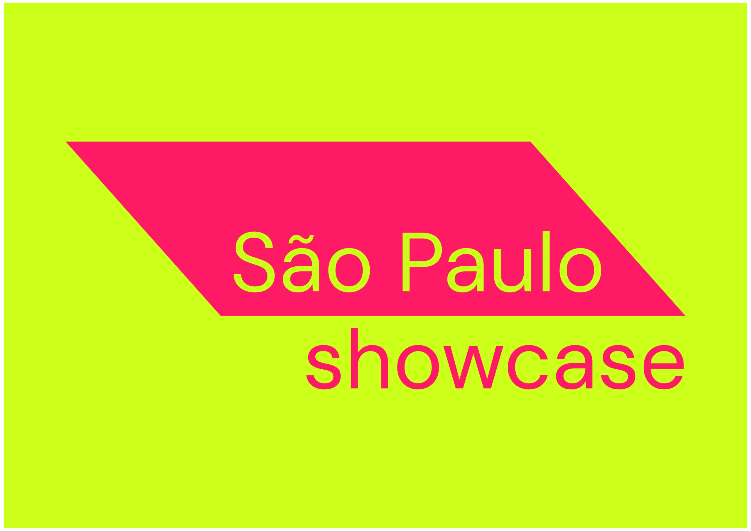 São paulo showcase São paulo showcase