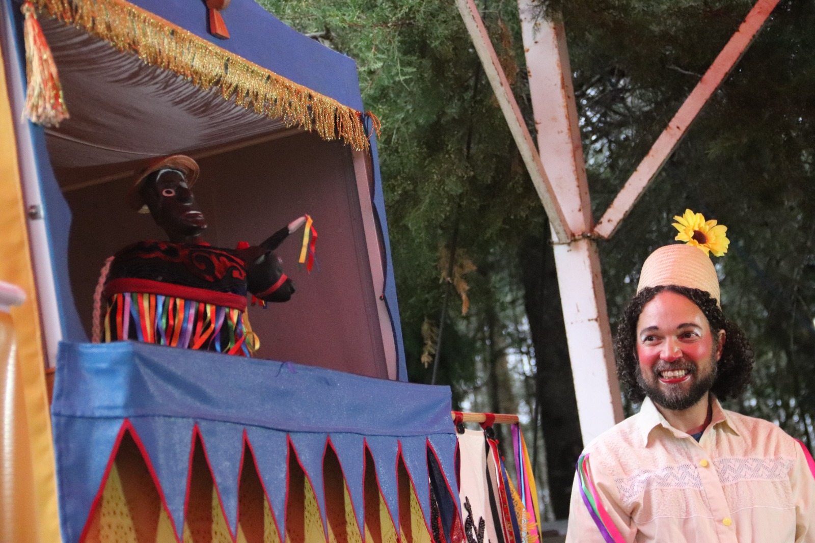 “Tem Mamulengo Aqui” apresenta ao público o Teatro Popular de Bonecos do Nordeste, conhecido como mamulengo_foto_Carol Felicio
